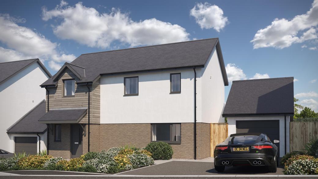 The Elm, A New Home at Lower Abbots in Buckland Brewer, North Devon