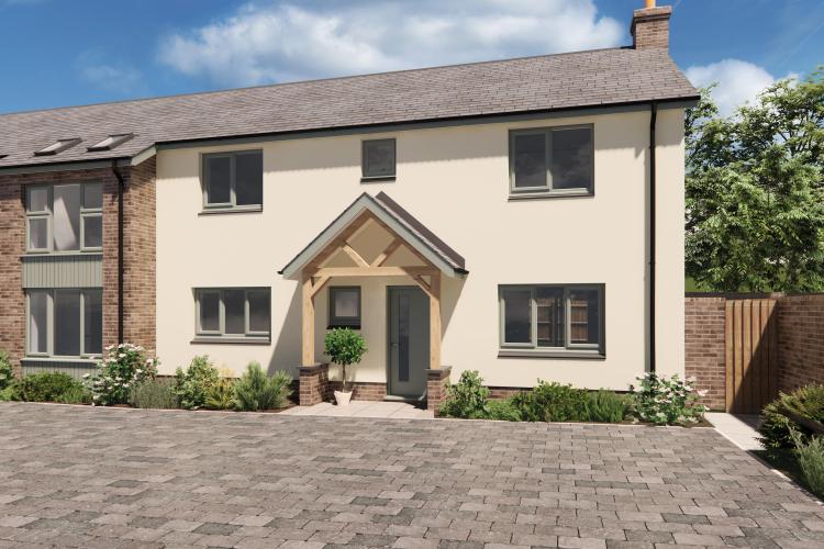 The Clove, a new home at Market Gardens in Torrington, North Devon