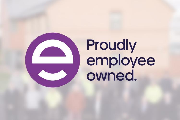 Proudly employee owned logo