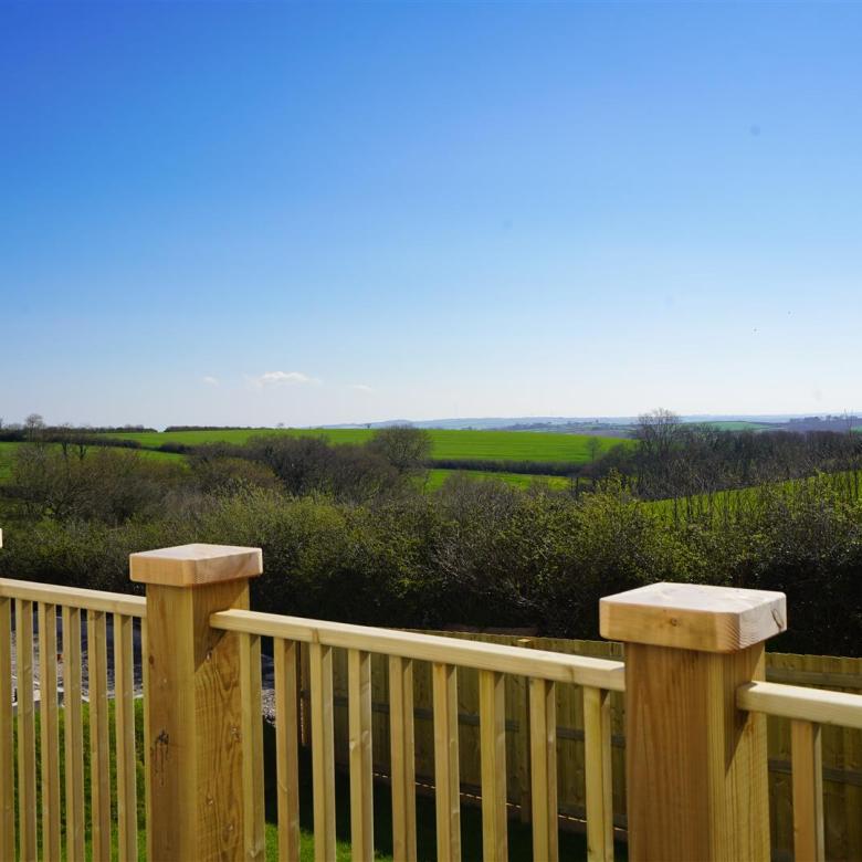 View from garden at new home in Buckland Brewer