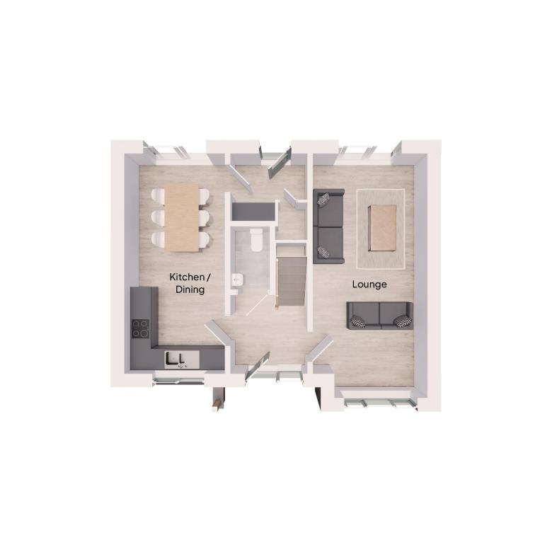 Floor Plan of The Sage house type at Market Gardens in Torrington